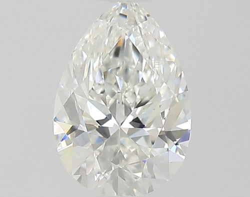 0.5 carat H-VS1 Natūralus Pear Deimantas (1)