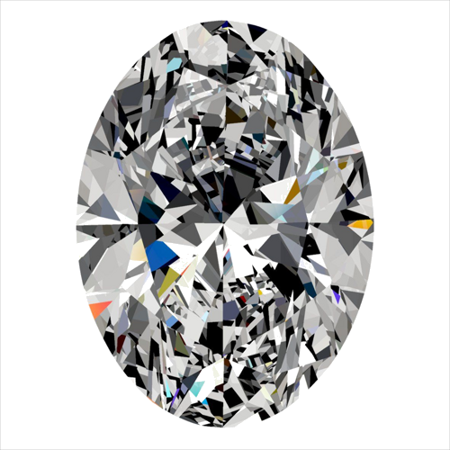 0.31 carat D-VS2 Natūralus Oval Deimantas (1)