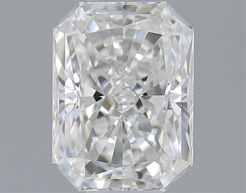 0.32 carat F-VVS1 Natūralus Radiant Deimantas (1)