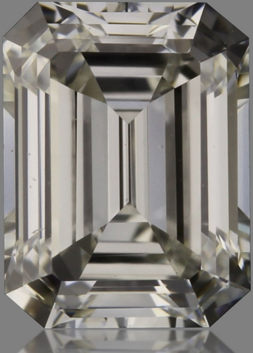 0.36 carat I-VVS1 Natūralus Emerald Deimantas (1)