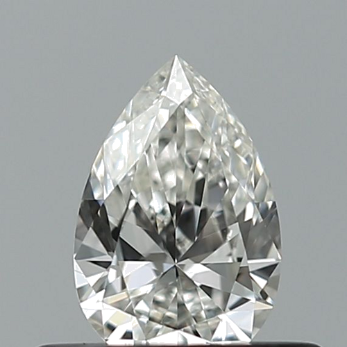 0.31 carat G-VVS1 Natūralus Pear Deimantas (1)