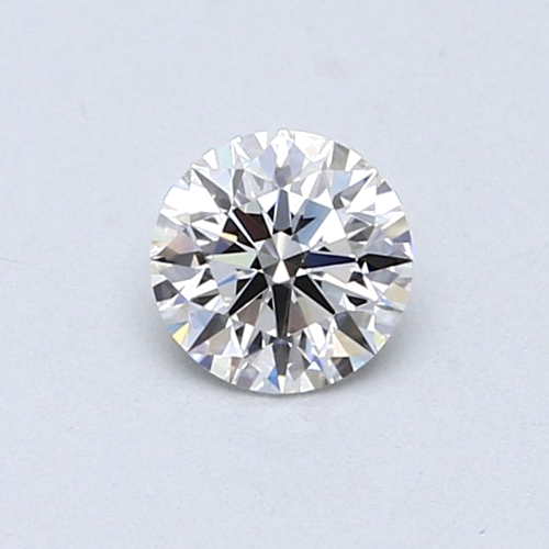0.5 carat F-VVS1 Excellent cut Natūralus Round Deimantas (1)