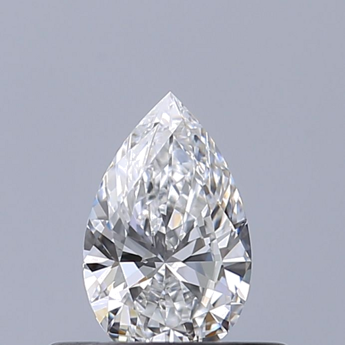 0.31 carat D-VVS2 Natūralus Pear Deimantas (1)