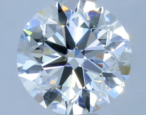 0.59 carat H-VVS2 Excellent cut Natūralus Round Deimantas (1)