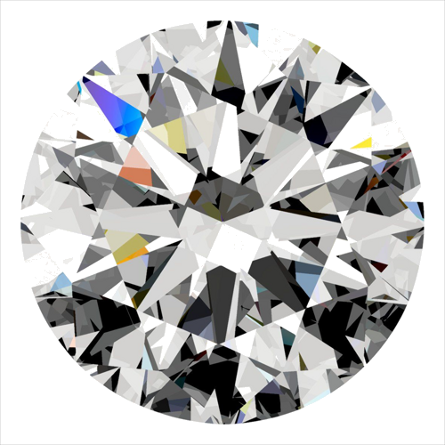 0.31 carat F-VS2 Excellent cut Natūralus Round Deimantas (1)