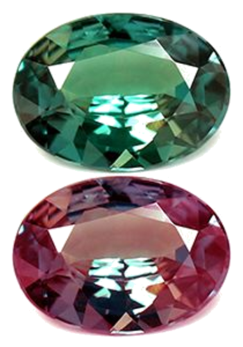 0.56 carat GREEN Oval Alexandrite (1)