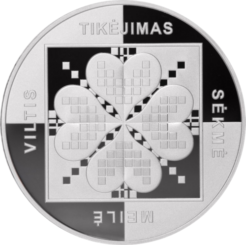 Silver success coin (2)