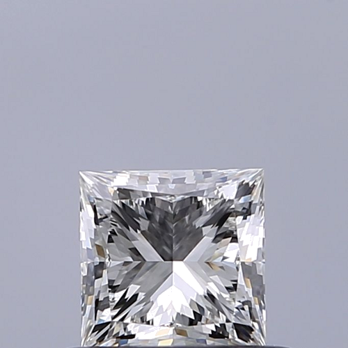 0.5 carat H-VVS2 Natūralus Princess Deimantas (1)