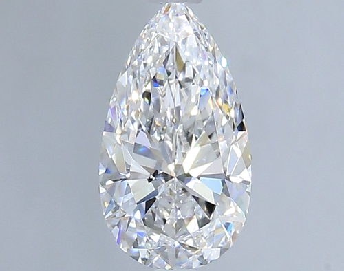 1.58 carat D-FL Natūralus Pear Deimantas (1)