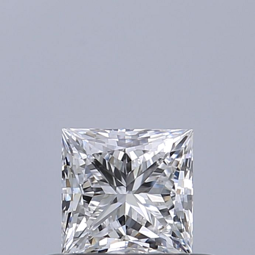 0.41 carat D-VVS2 Natūralus Princess Deimantas (1)