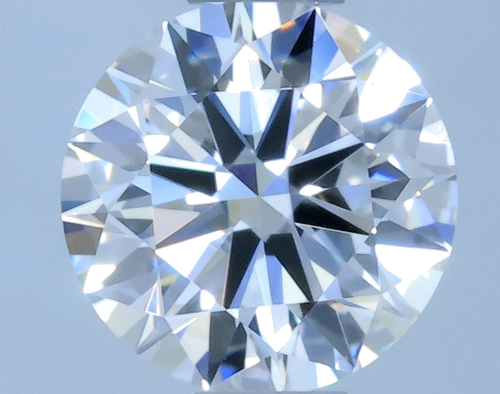 0.5 carat E-VVS2 Excellent cut Natūralus Round Deimantas (1)