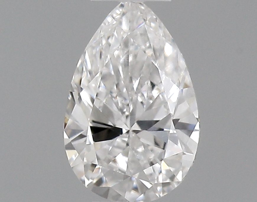 0.25 carat D-VS1 Natūralus Pear Deimantas (1)