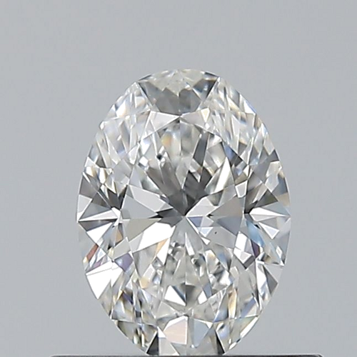 0.5 carat F-VS1 Natūralus Oval Deimantas (1)