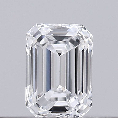 0.19 carat D-VVS2 Natūralus Emerald Deimantas (1)