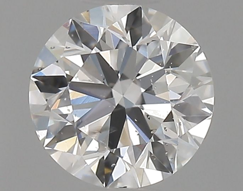 0.5 carat E-SI2 Excellent cut Natūralus Round Deimantas (1)