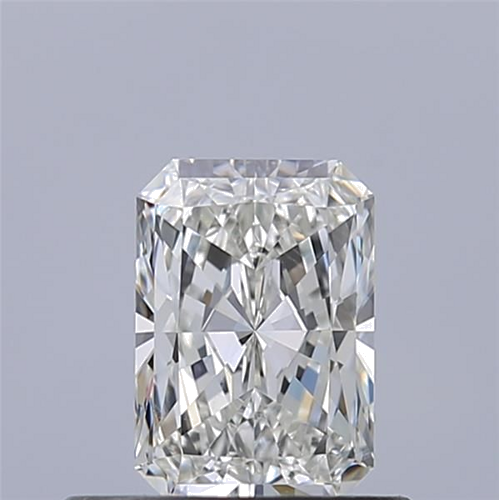 0.51 carat H-SI1 Natūralus Radiant Deimantas (1)