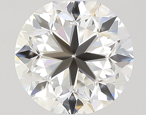 0.5 carat F-VVS1 GD cut Natūralus Round Deimantas (1)