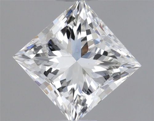 0.41 carat I-VS2 Natūralus Princess Deimantas (1)