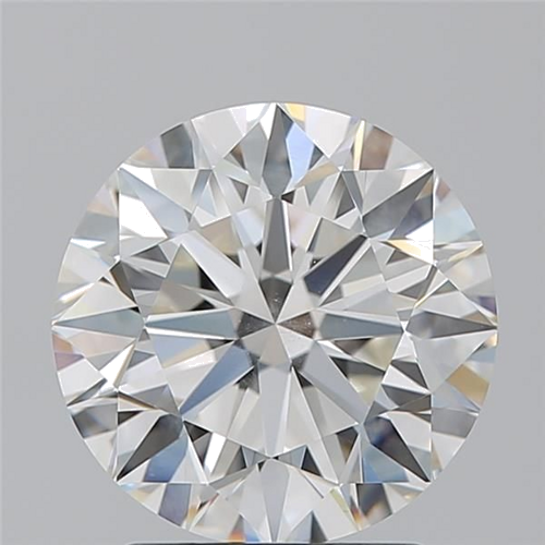 2.61 carat I-SI2 Excellent cut Natūralus Round Deimantas (1)