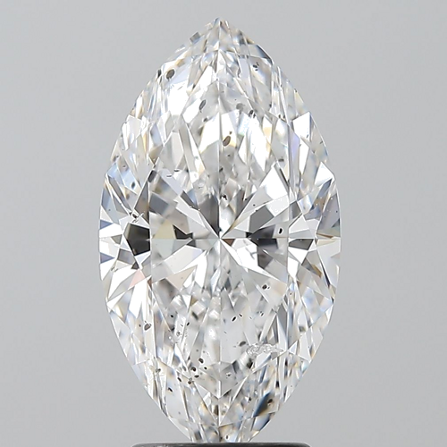 3.02 carat D-SI2 Natūralus Marquise Deimantas (1)