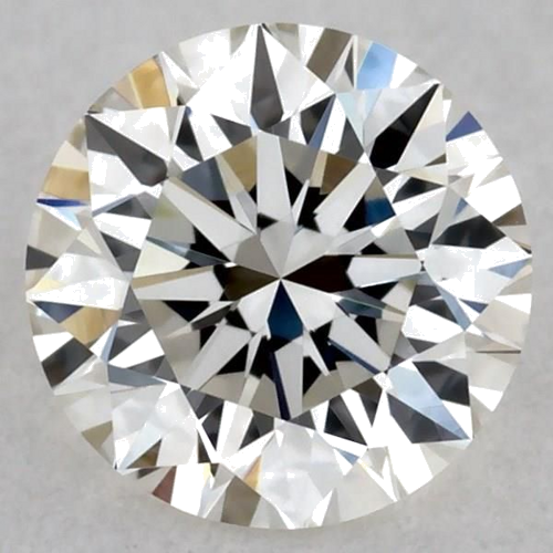 0.35 carat I-VVS1 Excellent cut Natūralus Round Deimantas (1)