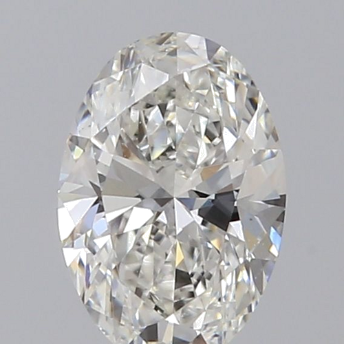 0.5 carat G-VS2 Natūralus Oval Deimantas (1)
