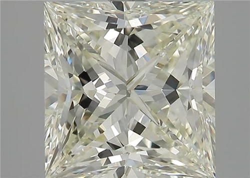 3.08 carat K-VS1 Natūralus Princess Deimantas (1)