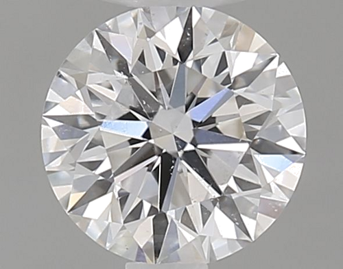 0.53 carat D-SI1 Excellent cut Natūralus Round Deimantas (1)