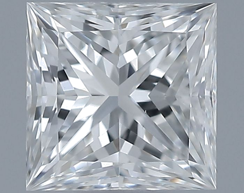 0.5 carat G-VS1 Natūralus Princess Deimantas (1)