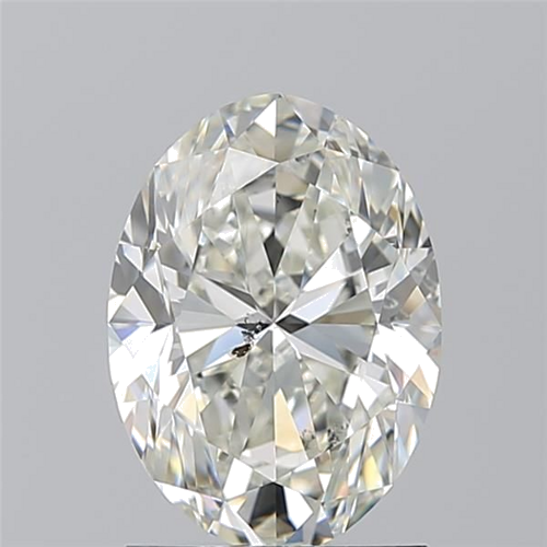 1.7 carat J-SI2 Natūralus Oval Deimantas (1)