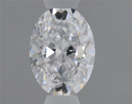 0.41 carat D-VVS1 Natūralus Oval Deimantas (1)