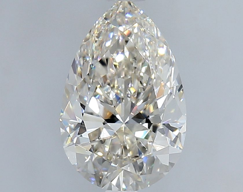 2.0 carat K-SI1 Natūralus Pear Deimantas (1)