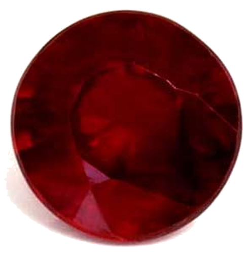 0.77 carat RED Round Rubinas (1)