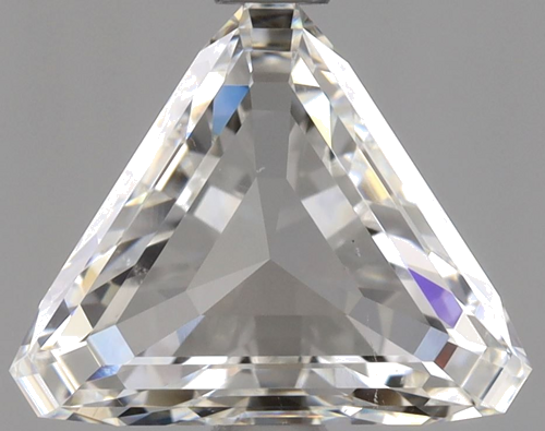 1.6 carat G-VS2 Natūralus Triangular Deimantas (1)