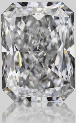 1.01 carat F-VVS2 Natūralus Radiant Deimantas (1)