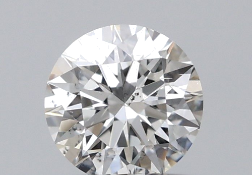 0.38 carat G-SI1 Excellent cut Natūralus Round Deimantas (1)
