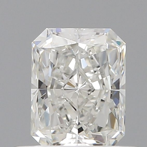 0.5 carat G-VVS2 Natūralus Radiant Deimantas (1)