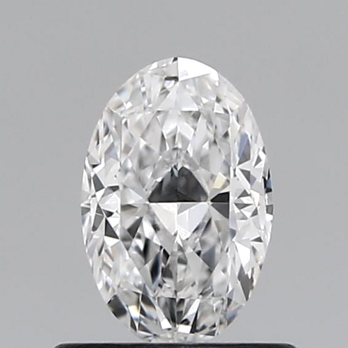 0.56 carat D-VVS1 Natūralus Oval Deimantas (1)