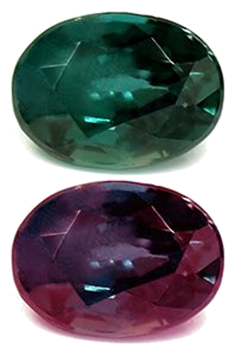 0.53 carat GREEN Oval Alexandrite (1)