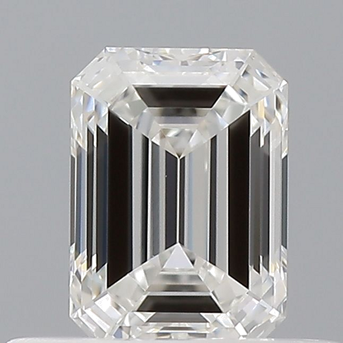 0.5 carat F-VVS2 Natūralus Emerald Deimantas (1)