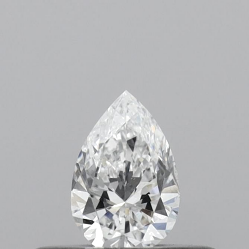 0.19 carat D-SI1 Natūralus Pear Deimantas (1)