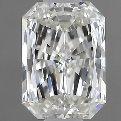 0.5 carat I-VVS1 Natūralus Radiant Deimantas (1)