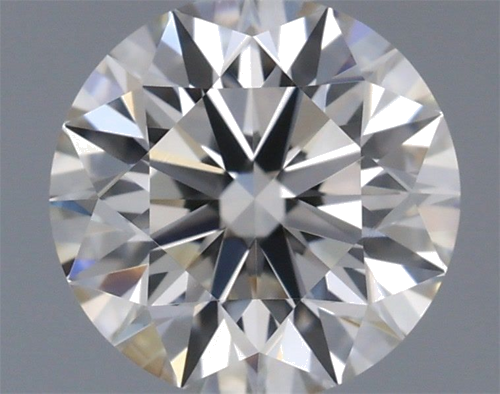 0.56 carat K-VVS2 Excellent cut Natūralus Round Deimantas (1)