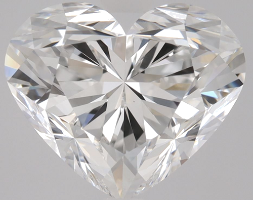 2.07 carat E-VS1 Natūralus Heart Deimantas (1)