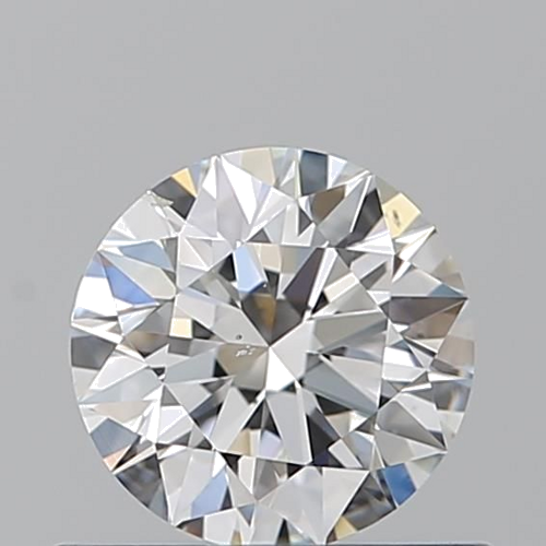 0.6 carat F-SI1 Excellent cut Natūralus Round Deimantas (1)