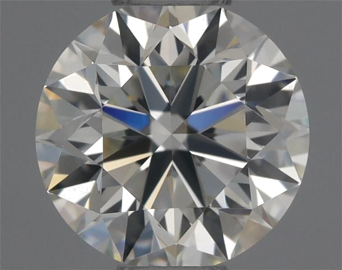 0.4 carat K-VVS1 Very Good cut Natūralus Round Deimantas (1)