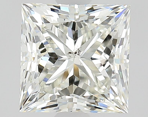 1.7 carat J-SI1 Natūralus Princess Deimantas (1)