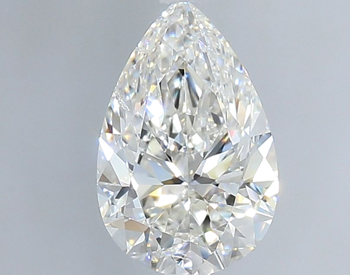1.5 carat H-SI2 Natūralus Pear Deimantas (1)