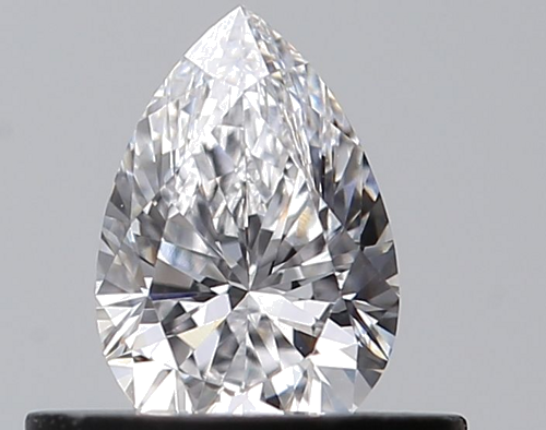 0.39 carat D-VS1 Natūralus Pear Deimantas (1)