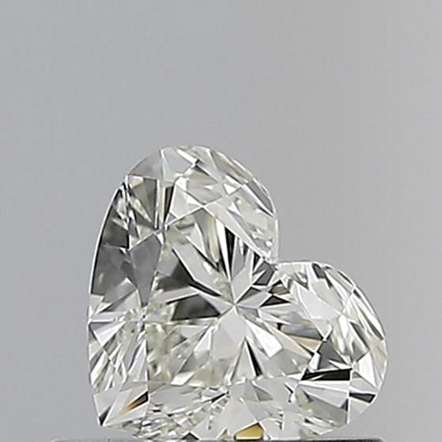 0.51 carat J-VVS1 Natūralus Heart Deimantas (1)